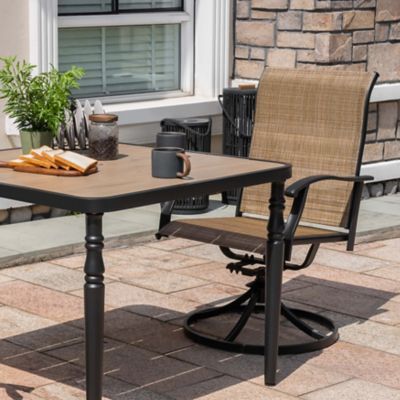Image showing  5 pc. Patio Dining Set With Umbrella Hole