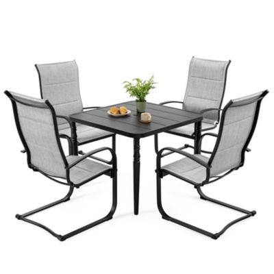 Image showing  5 pc. Outdoor Square Dining Set, SID03G-T321