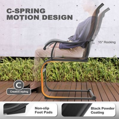 Image showing 7 th Nuu Garden 7 pc. Metal Dining Set with Slatted Tabletop