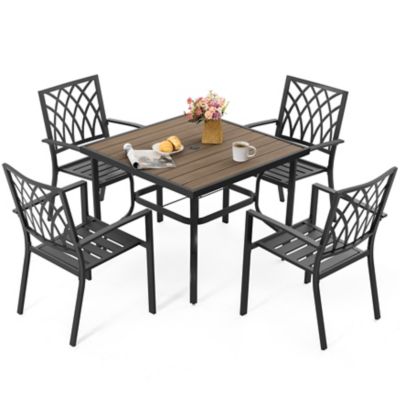 Image showing  5 pc. Outdoor Dining Set, SID152-T502