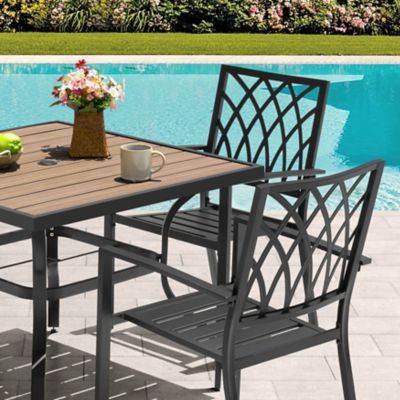 Image showing  5 pc. Outdoor Dining Set, SID152-T502