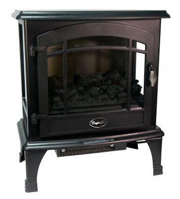 Image showing  20 in. 5,000 BTU Quartz 1500W Electric Stove, 700 sq. ft.