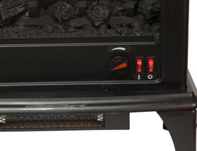 Image showing 5 th Comfort Glow 20 in. 5,000 BTU Quartz 1500W Electric Stove, 700 sq. ft.