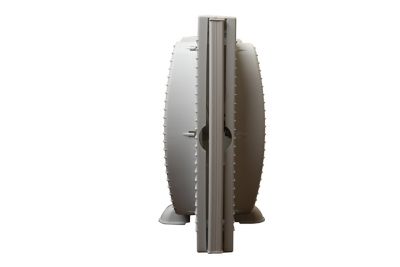 Image showing 5 th Seasons Comfort 9 in. 2-Speed Twin Window Fan, Includes Feet for Floor Use, Fits Windows 22 - 33 in.