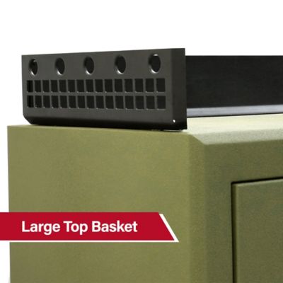 Image showing  100 Gun 35.17 cu. ft. Electronic UL Lock Overlander Plus Gun Safe, 5 Spoke Handle, 75 min. Fire Rating