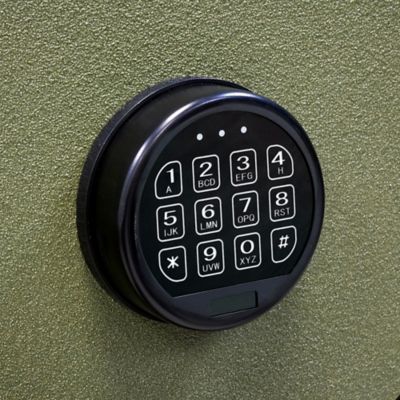 Image showing 6 th Cannon 100 Gun 35.17 cu. ft. Electronic UL Lock Overlander Plus Gun Safe, 5 Spoke Handle, 75 min. Fire Rating