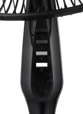 Image showing  18 in. 3-Speed Oscillating Pedestal Fan, Adjustable Height and Tilt Options, With Folding Base