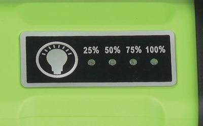 Image showing  5.7 in. Variable Speed Rechargeable Battery Powered Utility Fan, 3W LED Light, 28 Hours of Use