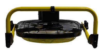 Image showing 8 th Comfort Gear 12 in. Variable Speed Rechargeable Battery Powered High Velocity Fan, Metal Construction, 15 Hours of Use