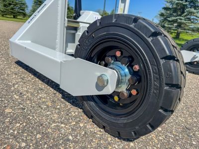 Image showing  3,300 lb. Capacity All-Terrain Pallet Jack