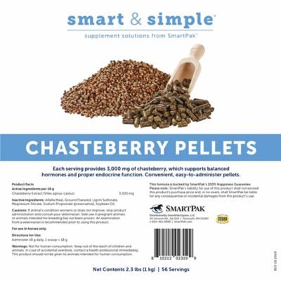 Image showing  Smart & Simple Chasteberry Pellets