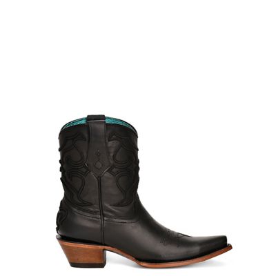 Corral Women's Embroidery Snip Toe Ankle Boot