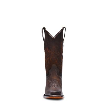 Image showing  Teen Embroidery Lamb Shaft Square Toe Cowboy Boot