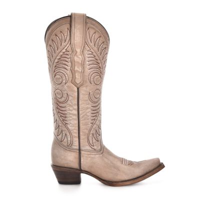 Image showing  Women's Embroidery Snip Toe Cowgirl Boot