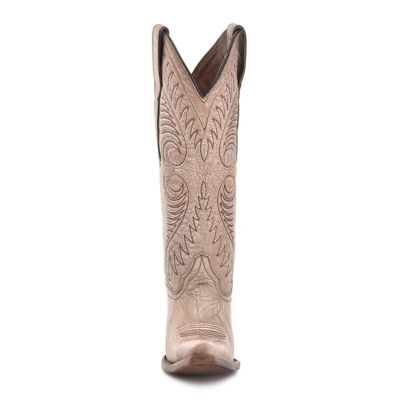 Image showing 2 th Circle G Women's Embroidery Snip Toe Cowgirl Boot