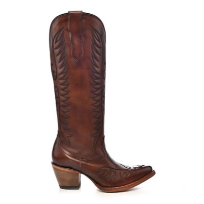 Image showing 1 th Corral Women's Embroidery J Toe Cowgirl Boot