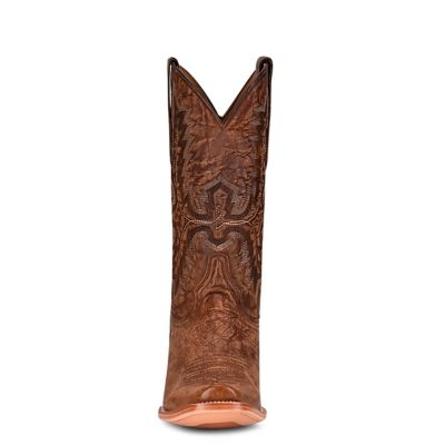 Image showing  Men's Embroidery Goat Narrow Square Toe Cowboy Boots