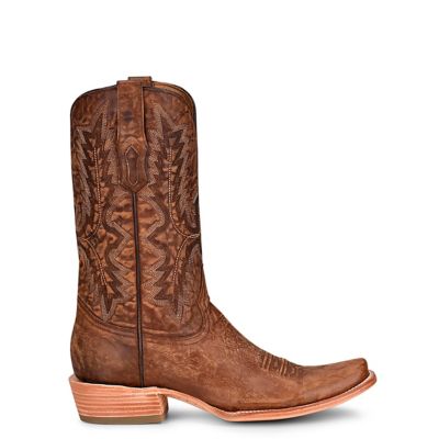 Corral Men's Embroidery Goat Narrow Square Toe Cowboy Boots