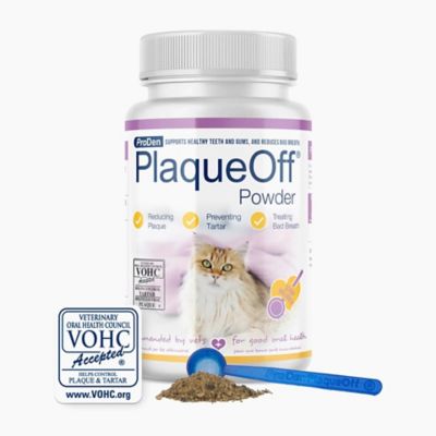 NaturVet Proden PlaqueOff Powder Cat only 40 gram Pet Supplement