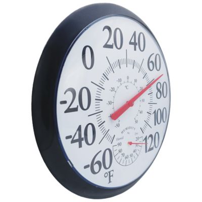 Image showing  13.5 in. Round Wall Thermometer