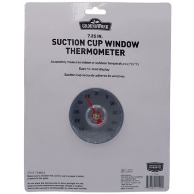 Image showing  7.25 in. Suction Cup Window Thermometer