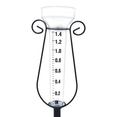 Image showing  1.4 in. Rain Gauge with Metal Stake