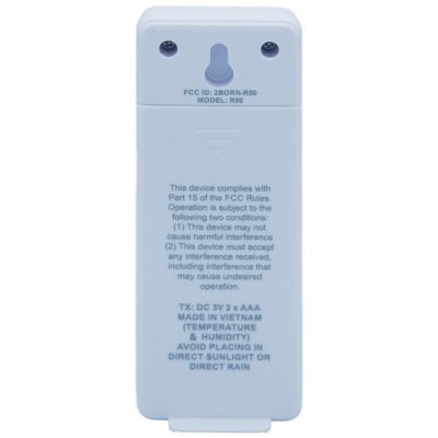 Image showing  Indoor/Outdoor Wireless Weather Station with Jumbo Color Display