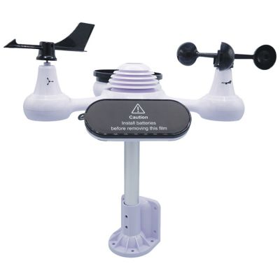 Image showing  Indoor/Outdoor 7-in-1 Wireless Weather Station with Large Color Display