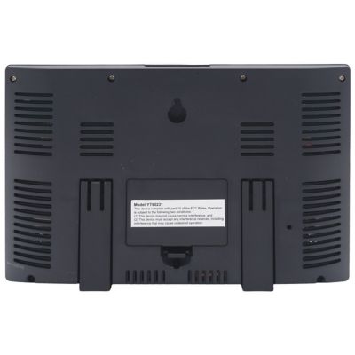 Image showing 5 th GroundWork Indoor/Outdoor 7-in-1 Wireless Weather Station with Large Color Display