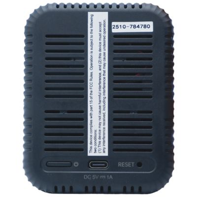 Image showing  Professional Indoor Air Quality Monitor with Clock