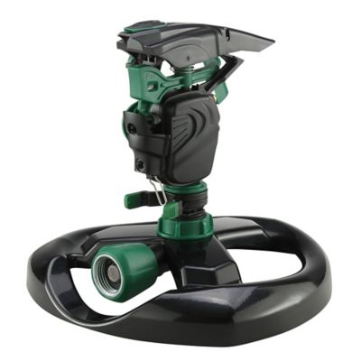 Image showing  6,200 sq. ft. Auto Gear Sprinkler with Metal Base