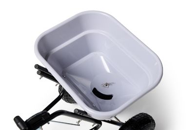 Image showing 5 th Ohio Steel 80 lb. Capacity 75,000 sq. ft. Tow-Behind Multi-Season Spreader