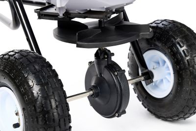 Image showing 7 th Ohio Steel 80 lb. Capacity 75,000 sq. ft. Tow-Behind Multi-Season Spreader