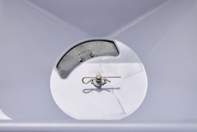 Image showing 9 th Ohio Steel 80 lb. Capacity 75,000 sq. ft. Tow-Behind Multi-Season Spreader