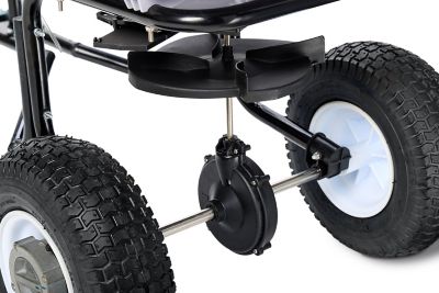 Image showing 7 th Ohio Steel 100 lb. Capacity 100,000 sq ft. Tow-Behind Multi-Season Spreader