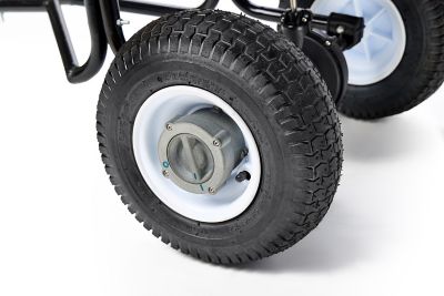 Image showing 8 th Ohio Steel 100 lb. Capacity 100,000 sq ft. Tow-Behind Multi-Season Spreader