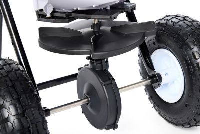 Image showing 7 th Ohio Steel 80 lb. Capacity 75,000 sq. ft. Multi-Season Push Spreader