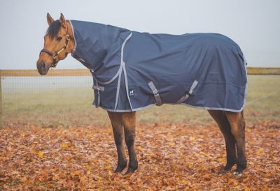 Jacks Heritage Collection Boreas Ink Blue Turnout Sheet 1200 Denier