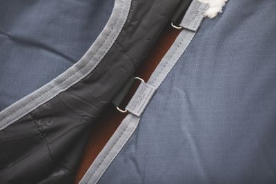 Image showing  Boreas Ink Blue Turnout Blanket 1200 Denier with 260gm Lining