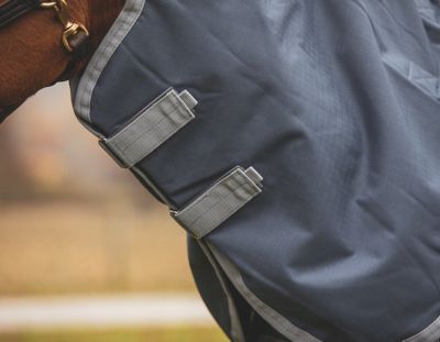 Image showing  Boreas Ink Blue Turnout Blanket 1200 Denier with 260gm Lining