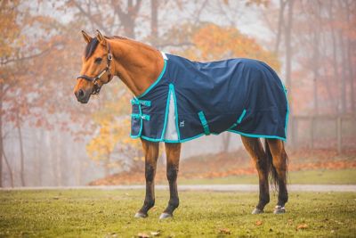 Jacks Heritage Collection Kratos Turnout Sheet 1200 Denier Navy 76 in.