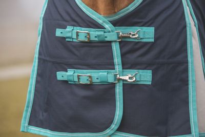 Image showing  Kratos Turnout Sheet 1200 Denier Navy 76 in.