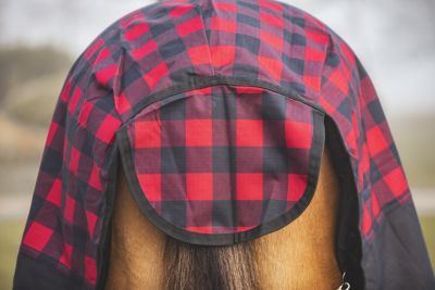 Image showing  Kratos Turnout Sheet 1200 Denier Red Buffalo