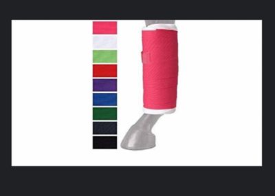 Image showing  Standing Wraps, Red