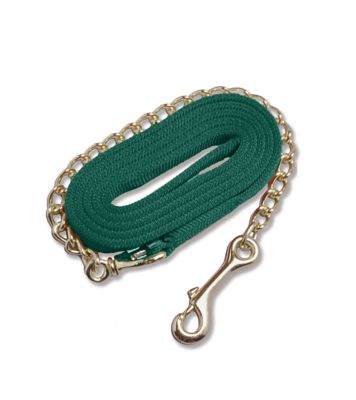 Jacks Inc. Lead Shank with 36 in. Solid Brass Chain, Forest