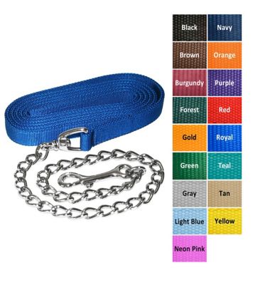 Jacks Inc. Lead Shank with 24 in. Chrome Plated Chain