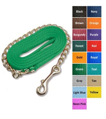 Jacks Inc. Lead Shank with 30 in. Brass Plated Chain Royal