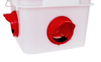 Image showing  10 lb. Chick2Chicken Medium Port Chicken Feeder