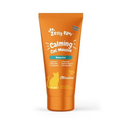 Zesty Paws Calming Mousse Cat Supplement, Chicken Flavor