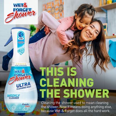 Image showing  16.9 oz. Shower Ultra Cleaning Mist, Fresh Scent